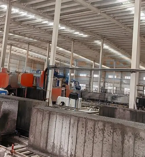 Guizhou customer phosphogypsum environmental protection brick production line put into production