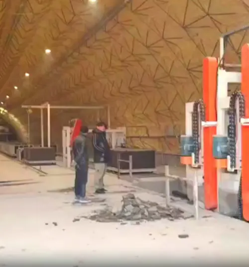 Successful commissioning of the block production line project for Central Asia's customer in Kyrgyzstan