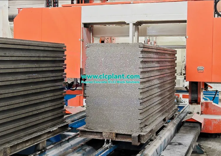 Foam Concrete Partition Panel Curing Area